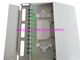 12 acopladores y coletas del SC del panel de remiendo de fibra del soporte de estante del panel de remiendo de la fibra óptica de los puertos ODF