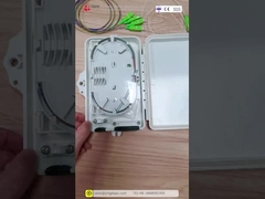 Caja de empalme de fibra óptica ABS PC Caja de terminación de fibra óptica para 2-8 fibras Cable sin cortar