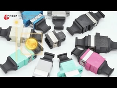 Fibra OM4 del acoplador 12 del adaptador de la fibra óptica de MPO MTP para el sistema que remienda de Data Center