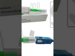 ST FC LC SC 2.5mm Conector de fibra óptica Pluma de limpieza de extremo de cara, pluma de limpieza de un solo clic 800 veces