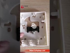 FTB86Y 2 puerto SC salida de pared FTTH UL94V0 retardante de llama