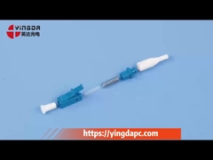 Conector de fibra óptica SC LC ST FC E2000 con ferrulas