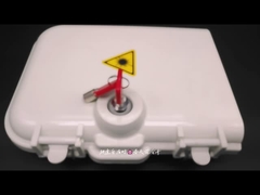 FDB0208H Caja de terminación de distribución de cables FTTH de plástico de fibra óptica