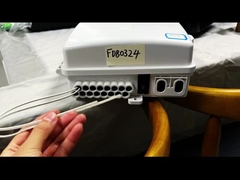 Caja de división de fibra óptica con logotipo y marcado por láser personalizable para redes FTTH 24 Capacidad de núcleo IP65