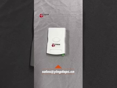 FTB86P 2 núcleos SC de plástico FTTH montado en la pared IP30 caja de terminación óptica