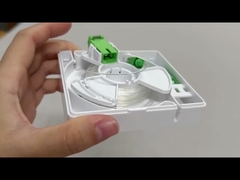 Caja terminal de fibra FTB001S con fibra óptica invisible en la caja