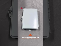 FTB104M 4 puertos PTO FTB caja de terminación de fibra óptica ABS SC FTTH adaptador Pigtails