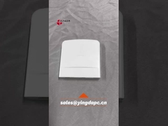 FTB104P 4 núcleos FTTH Fibra óptica en la pared de la toma de corriente CATV red ODN PON