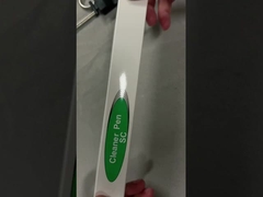 Fibra óptica FTTH de un solo clic LC MU Conector de limpieza de 1,25 mm Tipo de pluma de limpieza azul CE ROHS