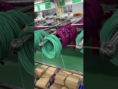 MPO 8 LC 3 MTP MPO cable de cable con transceptores ópticos QSFP SR4