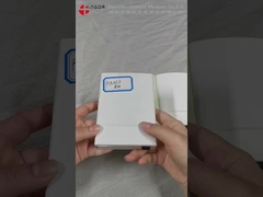 1 núcleo de conexión óptica de terminación de la caja de fibra ABS para la instalación de la pared de la casa con adaptador SC