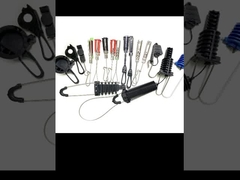 ODWAC-22 FTTH Clampada de tensión del cable de caída plana para el cable de instalación de la figura 8