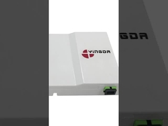 1 Adaptador de fibra de pared para edificios inteligentes, caja de terminación de fibra óptica