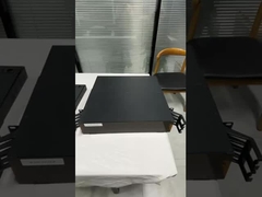 Panel de conexión de fibra óptica deslizante para descarga MPO a LC MTP, 2U, 19 pulgadas, alta densidad, 288 núcleos, para rack MPO