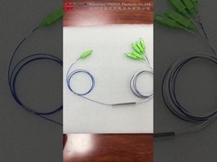 Precio de fábrica FTTH Desequilibrado 1*5 Mini Tipo PLC Splitter Conector SC Fibra Óptica Telecomunicaciones Energía para