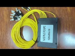 Fibra óptica PLC Splitter 1x12 FC Conector