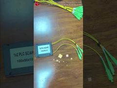 Divisor PLC de fibra óptica 1X2 con SC APC