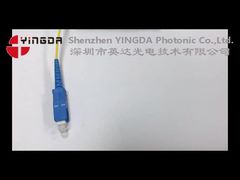 Ver divisor PLC de fibra óptica modular 1:16 1 a 16 SC/UPC Cassette Card con coleta de 2.0mm Demo