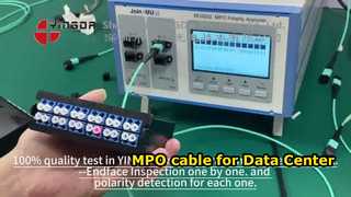 ¿Cómo garantizar la calidad del cable MPO? Es mejor trabajar con su proyecto de centro de datos.