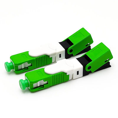 Conector instalable en el campo del SC APC de la fibra óptica de ESC250D G657A1