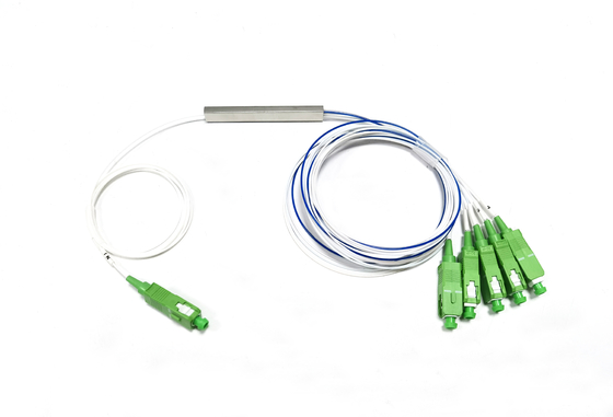 comprar SC desequilibrado 1:5 pasivo 1X5 70/30 60/40 del divisor del PLC de FTTR Mini Blockless Fiber Optic Fabricación en línea