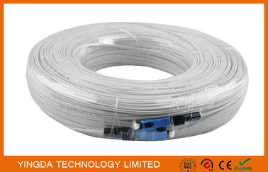 comprar ventajas del remiendo de la fibra del 150M en la envoltura de conexión interior GJXFH del cordón de remiendo de la red de FTTH LSZH Fabricación en línea
