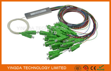 comprar conector micro LSZH G657A el 1M del SC/de APC del divisor 900um del PLC de la fibra óptica 2x32 Fabricación en línea