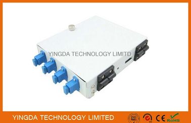 comprar Corazones interiores de la caja de distribución de la fibra del SC del metal de la caja de la terminación de la fibra óptica 4 a 8 Fabricación en línea