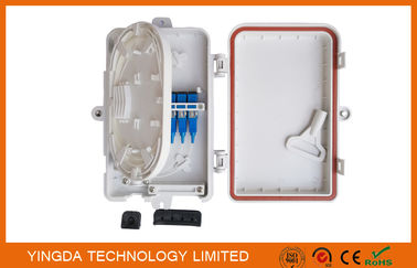 comprar Caja ULTRAVIOLETA del soporte de la pared del SC de 4 del puerto del impermeable FTTH de la fibra de la terminación fibras de la caja 4 Fabricación en línea