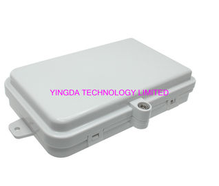 comprar 4 prenda impermeable al aire libre del soporte de la pared del SC del divisor del 1:4 de la caja de la terminación de la fibra óptica de la base FTTH Fabricación en línea