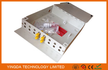 comprar Soporte interior de la pared del metal de la caja terminal del cliente de la fibra del piso, caja de distribución óptica del ST Fabricación en línea