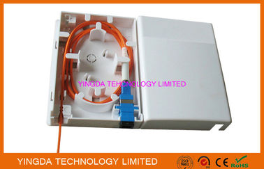 comprar 1 placa frontal óptica de la caja de distribución de la fibra residente interior del montaje en la pared de la caja del puerto FTTH Fabricación en línea