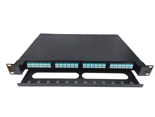 comprar 96 recinto del panel de remiendo de fibra de las fibras MPO MTP para la red de alta densidad/Data Center Fabricación en línea