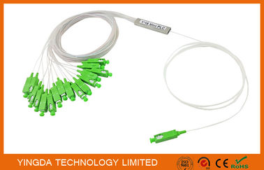 comprar Divisor óptico 1/16, modo 900um LSZH de FTTH del divisor del PLC de 1x16 SC/APC Blockless solo Fabricación en línea