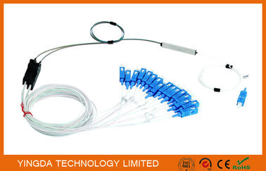 comprar Amortiguador apretado unimodal 0.9m m del divisor 1x4 del PLC de la fibra óptica de LSZH G657A Fabricación en línea