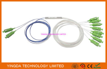 comprar mini tipo divisor de 2x8 Blockless del PLC en la red 1260 - 1650 nanómetro de GPON Fabricación en línea