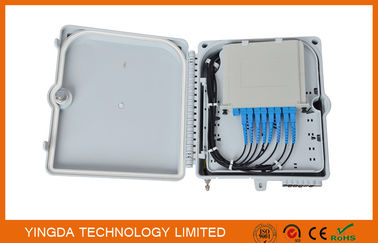 comprar Caja de distribución de la fibra de 12 corazones, caja de conexiones óptica del módulo del divisor para FTTH IP65 Fabricación en línea