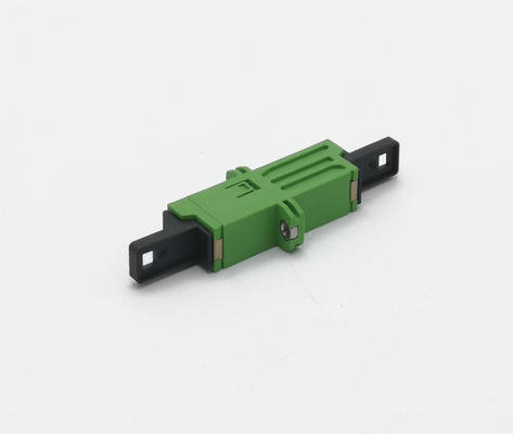 comprar Adaptador unimodal a una cara de la fibra óptica de E2000/APC con el reborde para el panel de remiendo Fabricación en línea