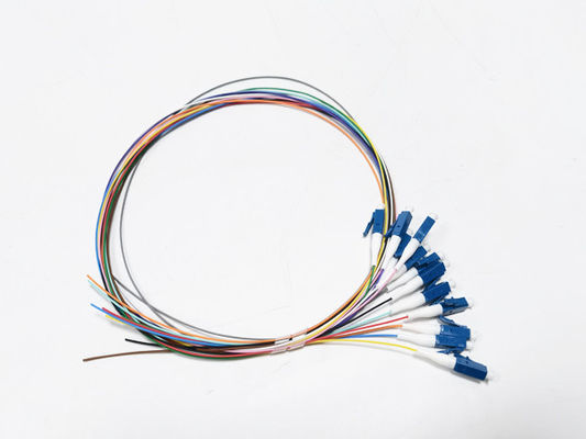 comprar El LC UPC 12 quita el corazón al cable 900um a una cara SX los 0.5M LSZH de la coleta de la fibra óptica Fabricación en línea