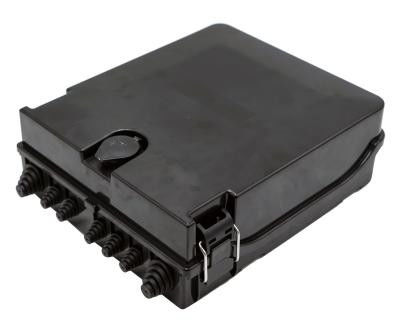 comprar 5 divisor del adaptador 1x16 1x8 del SC del negro 24cores de la caja de distribución de cable de fribra óptica de los puertos Fabricación en línea