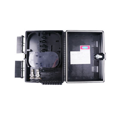 comprar Proveedor óptico 1x16 Splitter NAP Caja de distribución de terminación de cable de fibra óptica con puerto no cortado negro Fabricación en línea