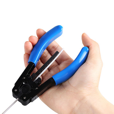 comprar Equipo de herramientas de fibra de acero Mini Drop Cable Stripper para 2 * 1.6mm Drop Cable Fabricación en línea