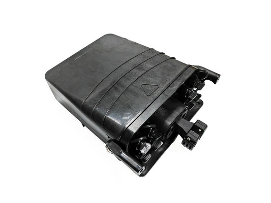 comprar IP68 8 puertos de preconexión de la caja de separación de fibra mini SC adaptador tipo CTO negro PP + GF Fabricación en línea