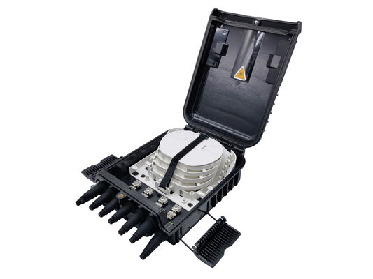 comprar YINGDA FTTH 8 puertos caja de separación IP65 impermeable CTO-8R MINI SC adaptador con bota de goma Fabricación en línea