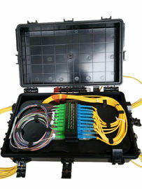 comprar Adaptador del SC de la caja de distribución del divisor del cable de descenso de FTTH 24cores 18pcs Fabricación en línea