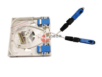 comprar El panel del zócalo de FTTH en montaje en la pared de los edificios con el mercado de la salida del cable delantero de los tornillos Fabricación en línea