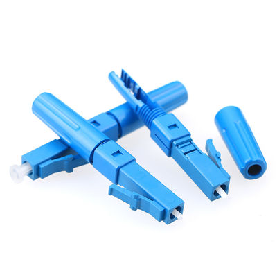 comprar Conector FTTH de instalación rápida, conector rápido LC UPC para cable de caída de 2x3 mm Fabricación en línea