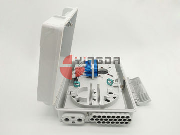 comprar 24 cajas terminales con las coletas del adaptador de SC/UPC, blanco del acceso de la fibra de los puertos de la caja de distribución del divisor de 1*8 1*16 Fabricación en línea