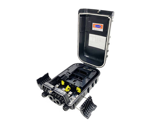comprar YINGDA Factory 16 núcleo IP66 resistente al agua Fibra óptica divisor caja Negro para FTTH Nap Caja Terminal Grigio Polo de montaje exterior Fabricación en línea