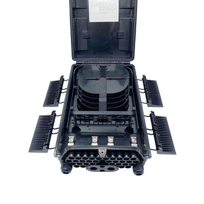 comprar 32 Puerto de salida Caja de separación de fibra óptica para cable de caída y adaptador 34SC Fabricación en línea